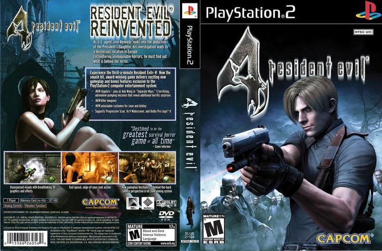 Resident evil 4 ps2 cover