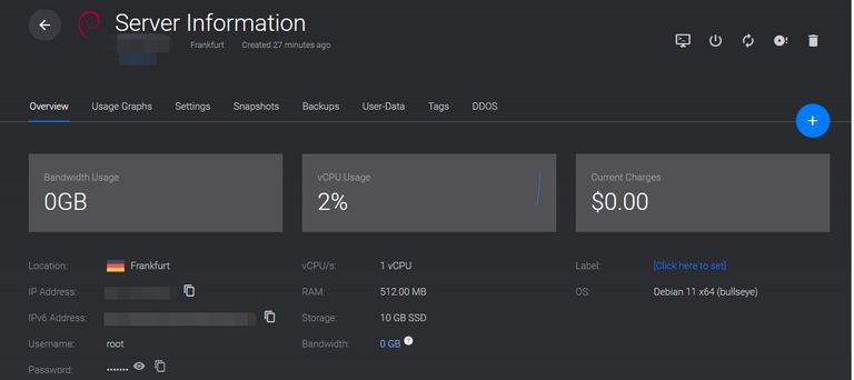 What you can get by Deploying a Free Instance?