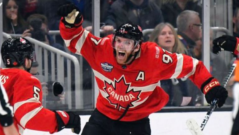 The winning goal …  Canada vs USA