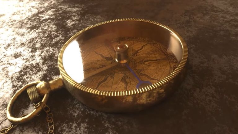 Classic Brass Compass – A Glimpse into the Age of Exploration