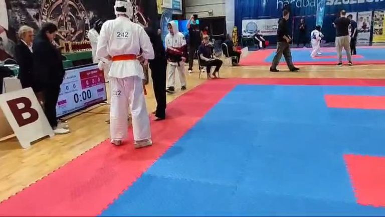 Wygrana w finale Kyokushin karate