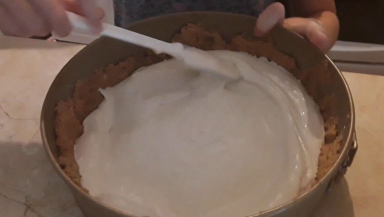 Making a No-Bake Cheesecake!