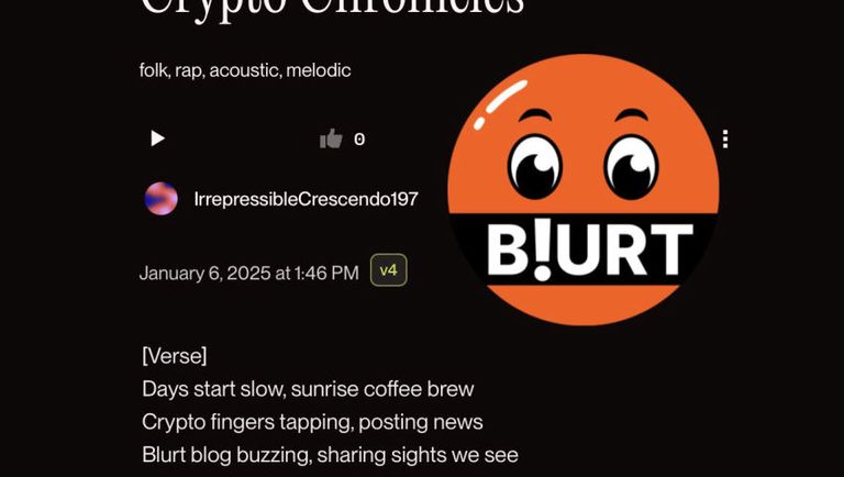 The Blurt Crypto Chronicles  #music