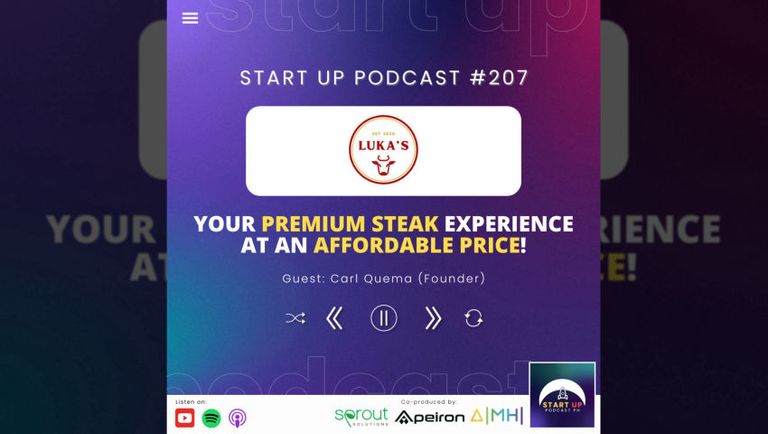 Start Up #207: Luka's Steak Corporation - Your Premium Steak Experience at an Affordable Price!