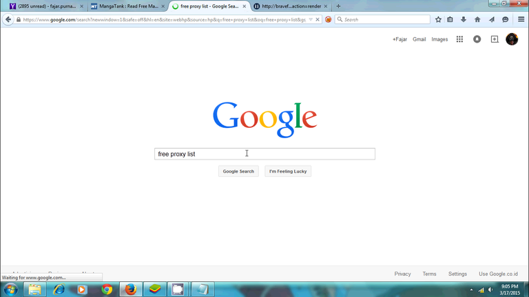 Figure 5. Open your browser and search for proxy list in search engine.png