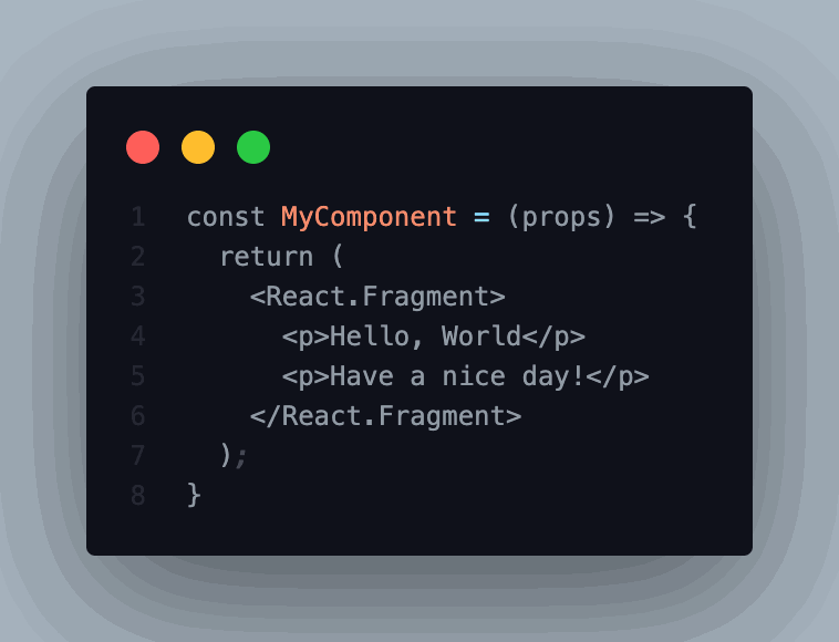 Example React Functional Component