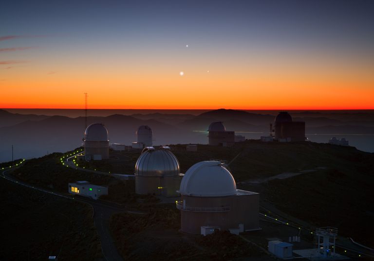 Jupiter, Venus, And Mercury