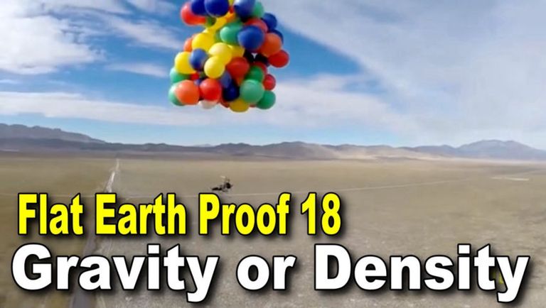 Flat Earth Proof 18  -  Gravity or Density