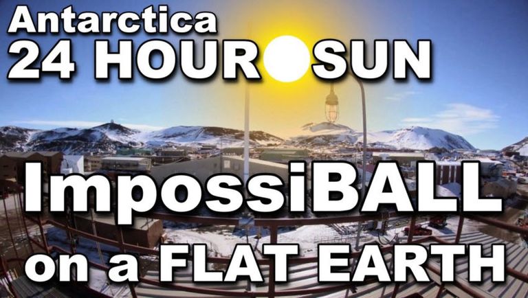 24 Hour SUN in Antarctica!  Flat Earth DEBUNKED.