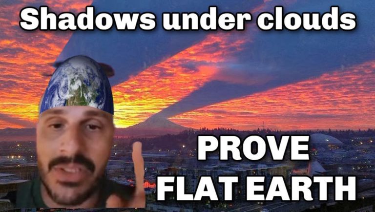 Shadows under clouds PROVE Flat Earth