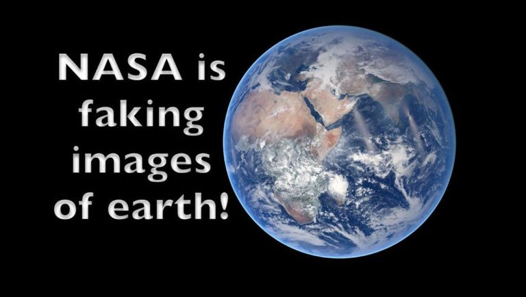 Is NASA faking photos from space to hide the flat earth?