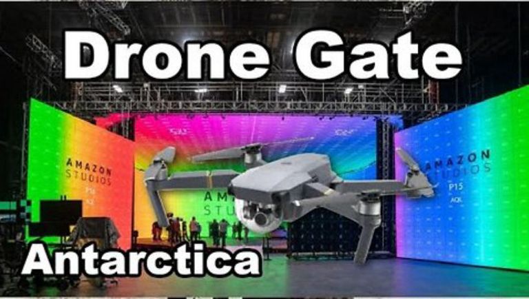 Drone Gate - Antarctica - Flat Earth