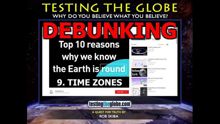 Time Zones: Debunking # 9 of the "Top Ten Reasons Why We (allegedly) Know the Earth is Round (as in a globe)