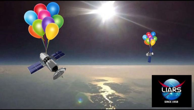 Satellites are Balloons!