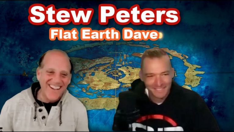 Stew Peters  with Flat Earth Dave