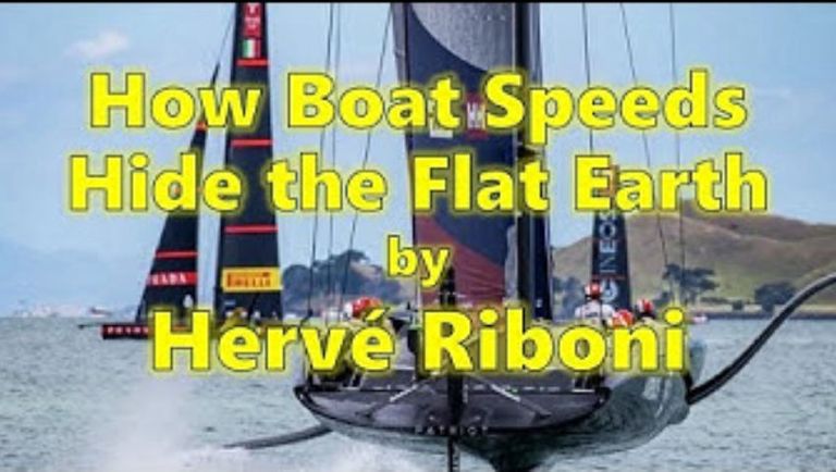 How Boat Speeds Hide the Flat Earth by Hervé Riboni - Antarctica Sailboat Race