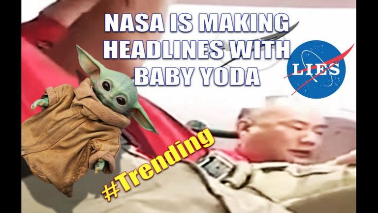 FAKE SPACE IS MAKING HEADLINES WITH BABY YODA!