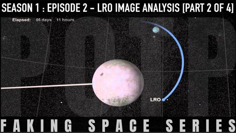 ✅ FAKING SPACE - S1:E2 - LRO Image Analysis [Part 2 of 4] FLAT EARTH