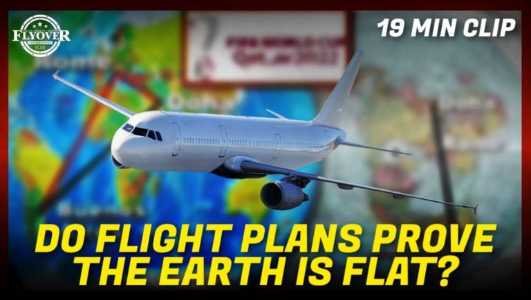 Do Flight Paths Prove The Earth is Flat?   Dave Weiss  - Conspiracy Conversation. CLIP