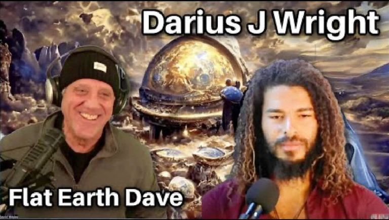 Darius J Wright w Flat Earth Dave - OBE's and Flat Earth