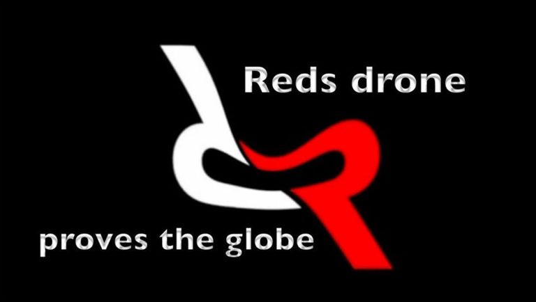 Reds drone proves the ball. - FLAT EARTH