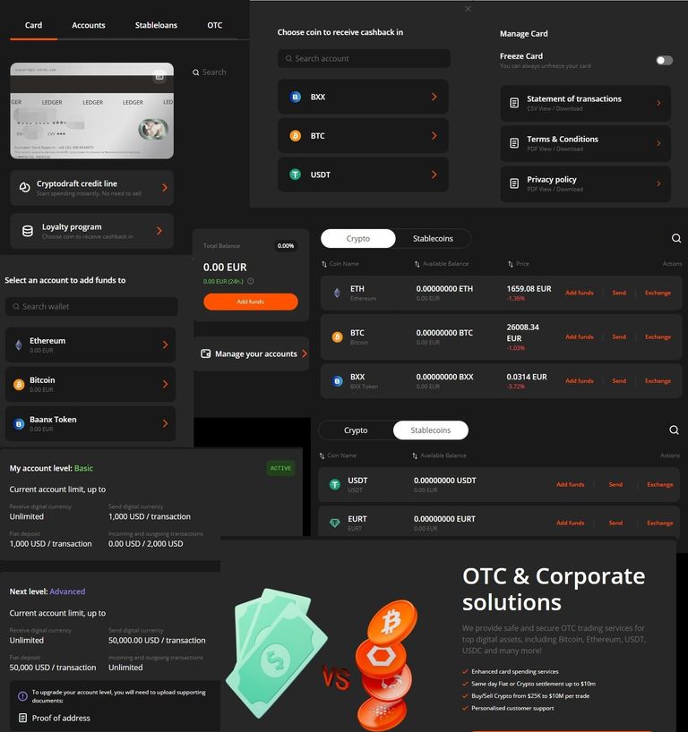 Ledger Virtual Crypto Card in Ledger Live