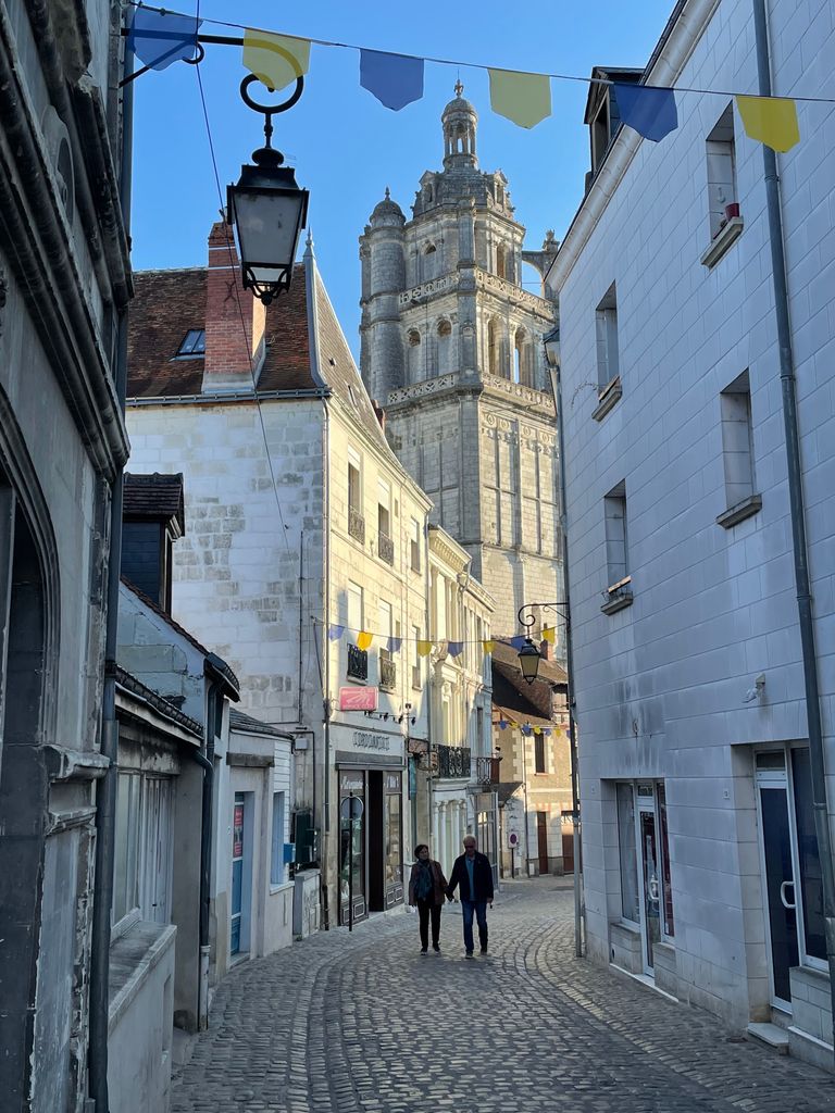 A Typical Cobblestone Street