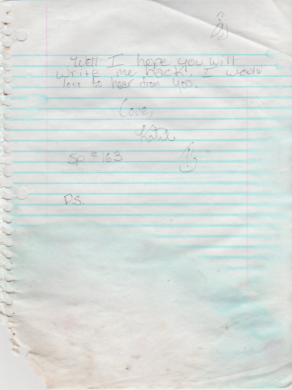 1996-07-25 - Thursday - Katie Arnold to Nick, mentions Sarah Ford, other things, plus letter to Diann regarding drug rehab agreement-3.png