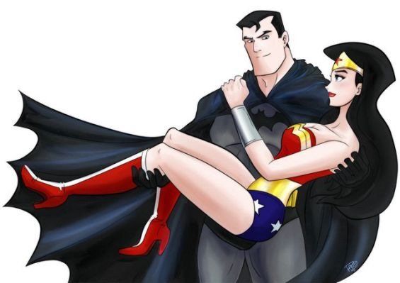 Batman holding Wonder Woman cartoon FnKpWm_WAAAc8Ig.jpeg