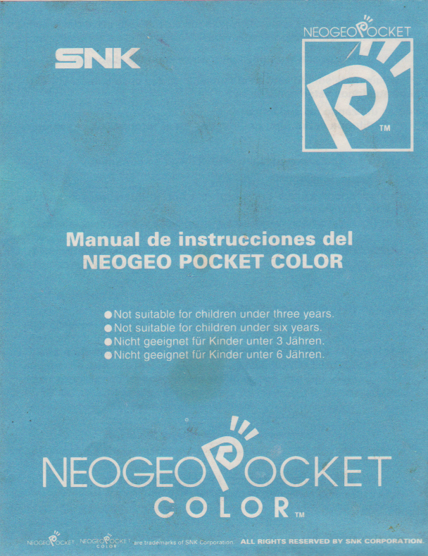 1999-08-06 - Friday - Neo Geo Pocket Color released in America - Don Arnold bought one for Joey that same year.png