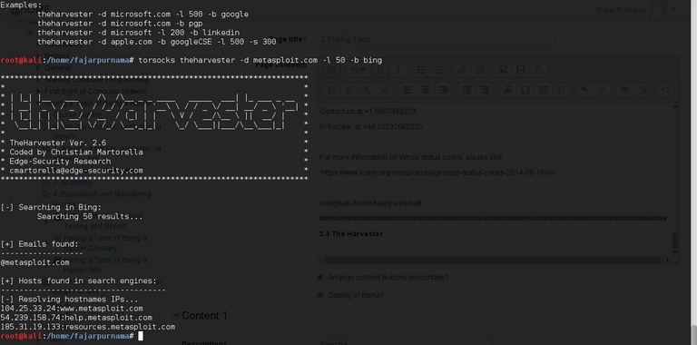 Figure 2.4 Using the harvester on metasploit.com.png