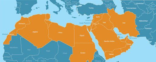 Ближе восточный. Ближний Восток Middle East. Ближний Восток и средняя Азия. Ближний и средний Восток страны карта. Ближний средний и Дальний Восток.