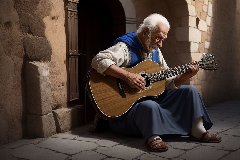 DreamShaper_v7_anciano_75_years_old_afinando_una_guitarra_sen_1.jpg