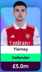 Kieran Tierney FPL