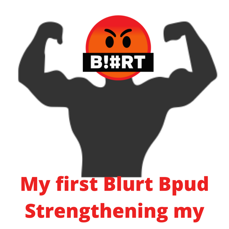 My first Blurt Bpud Strengthening my power....png