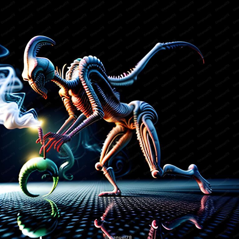 11-3362403251-Highly Detailed Epic Zoom Out Photo Of Full body Hyper detailed ,((     Xenomorph smoking a joint      )) ,dreamli.jpg