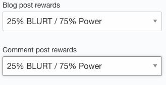 Screen Shot of Payout Options