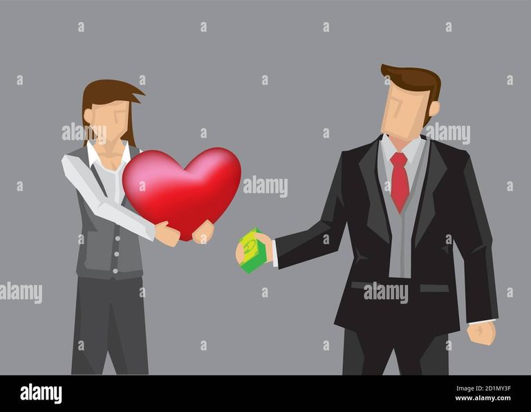 cartoon-woman-handing-out-red-heart-shape-to-rich-man-in-black-suit-with-money-in-hand-creative-vector-illustration-for-exchanging-money-for-love-con-2D1MY3F.jpg