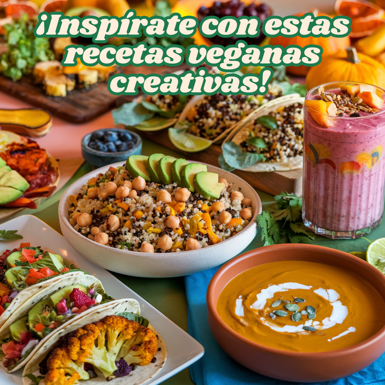 ¿No sabes qué cocinar ¡Inspírate con estas recetas veganas creativas! 🥗🍲.png