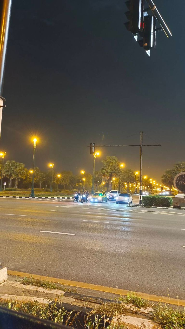 The road in front of Buddhamonthon Park