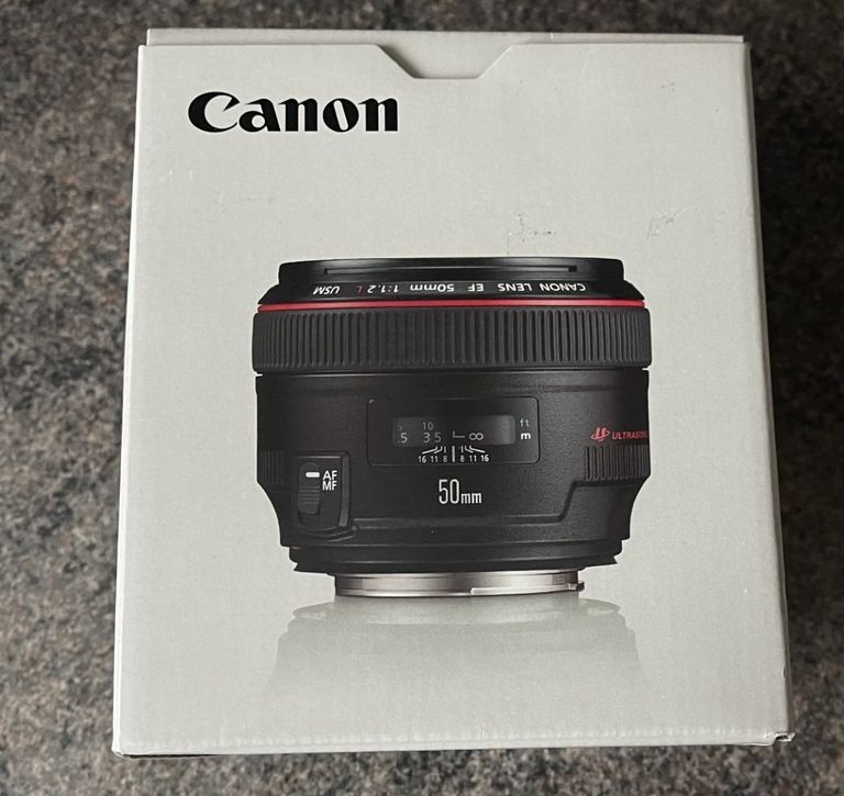 Canon EF 50mm F/1.2L USM