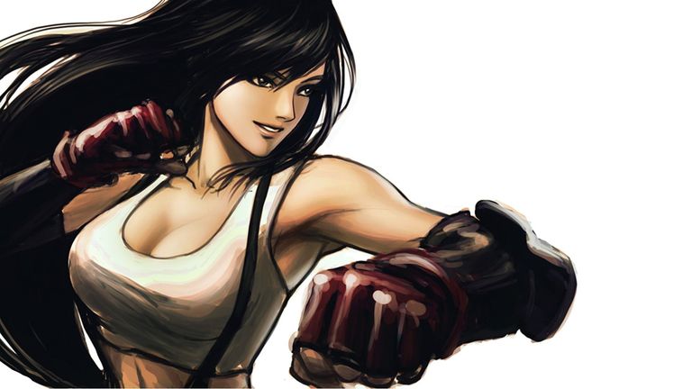 Final Fantasy VII - Wallpaper (蒂法 Tifa Lockhart)