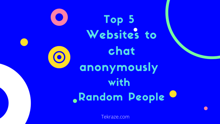 Top 5 Websites to Chat Anonymously Banner