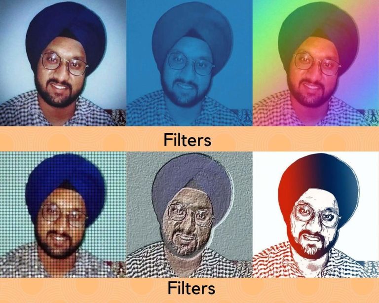 Image showing applied photo filters on colorcinch