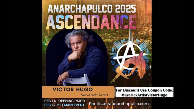 Victor Hugo Jeff Berwick Stew Peters Max Igan David Icke Gareth Icke Anarchapulco 2025 Speakers