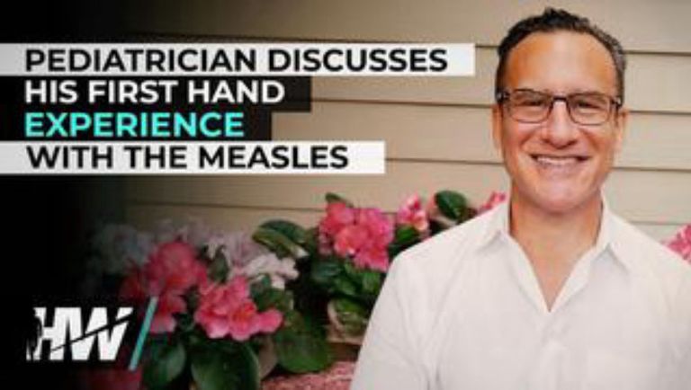 PEDIATRICIAN DISCUSSES HIS FIRST HAND EXPERIENCE WITH THE MEASLES