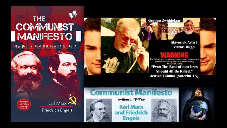 Protocols Of The Elders Of Zion Communist Manifesto WEF Jim Fetzer Gertjan Zwiggelaar Victor Hugo