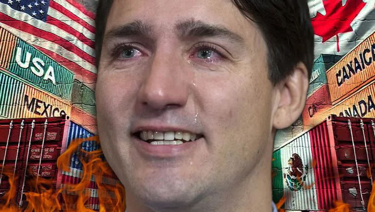 Trudeau Literally Cried So Trump Pauses Trade War (Again) Until April 2nd…