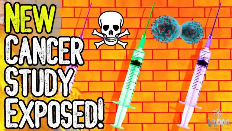 VACCINES: NEW CANCER STUDY EXPOSED! - Breast Cancer Increases Over 800% Following Covid Death Shots!